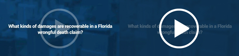¿Qué tipos de daños se pueden recuperar en un reclamo por muerte por negligencia en Florida?