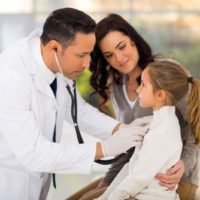 Doctor Mother and Child Doctor Mother and Child