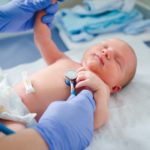 Stethoscope on Infant Stethoscope on Infant